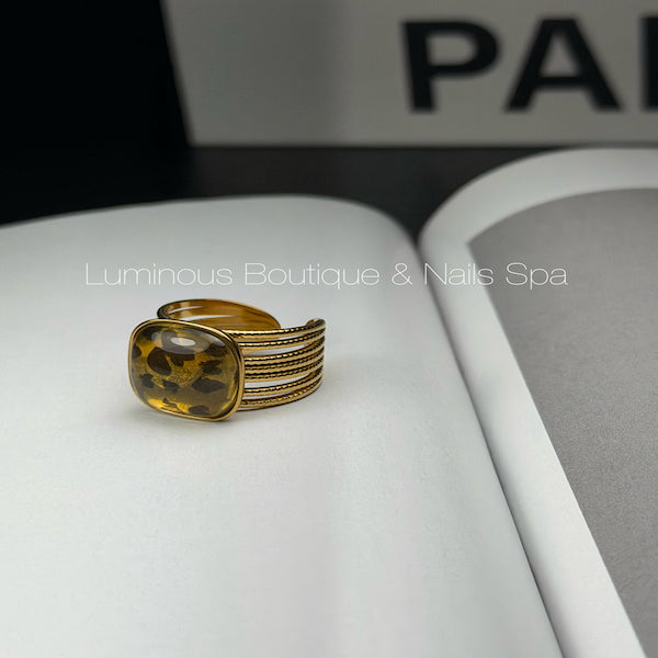 Golden Tortoise Ring