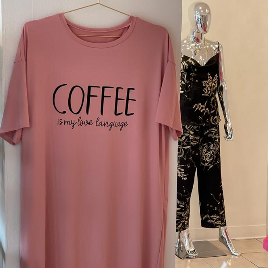 Coffe is My Love Language Pajama